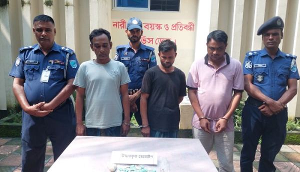 ইটনায় হেরোইন-গাঁজাসহ গ্রেফতার ৯