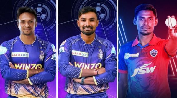 সাকিব লিটন মোস্তাফিজকে ছেড়ে দিল কলকাতা-দিল্লি