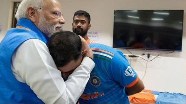 মোদির সঙ্গে আলিঙ্গন নিয়ে মুখ খুললেন শামি