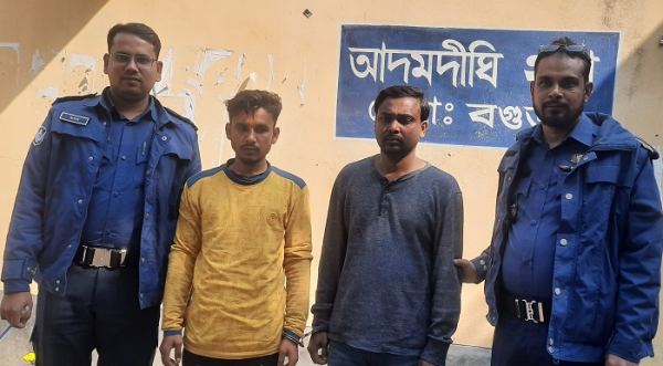 আদমদীঘিতে চোরাই মোটরসাইকেল উদ্ধার, গ্রেপ্তার ২
