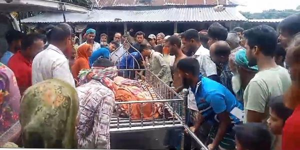ফরিদপুরে গৃহবধূর গলা কাটা লাশ উদ্ধার
