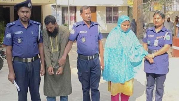 ঘুমের ওষুধ খাইয়ে শ্বাসরোধে স্বামীকে হত্যা, স্ত্রী ও প্রেমিক আটক