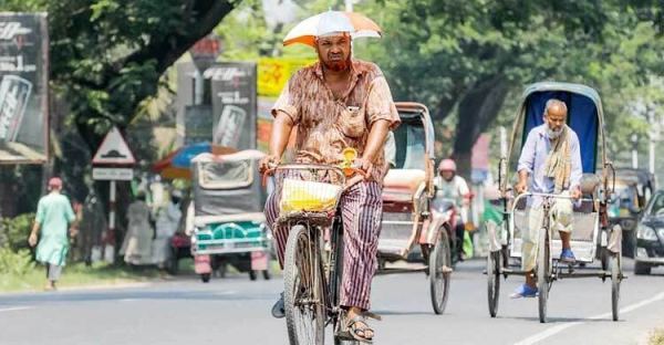 ঢাকাসহ ১৩ জেলায় তাপপ্রবাহ, ঝোড়ো হাওয়াসহ বৃষ্টির আভাস
