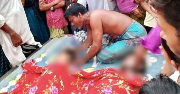 নান্দাইলে বীজতলায় বজ্রপাতে প্রাণ গেলো বাবা-ছেলের