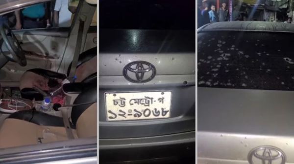 প্রাইভেট কারে ‘অতর্কিত’ গুলি, নিহত ২