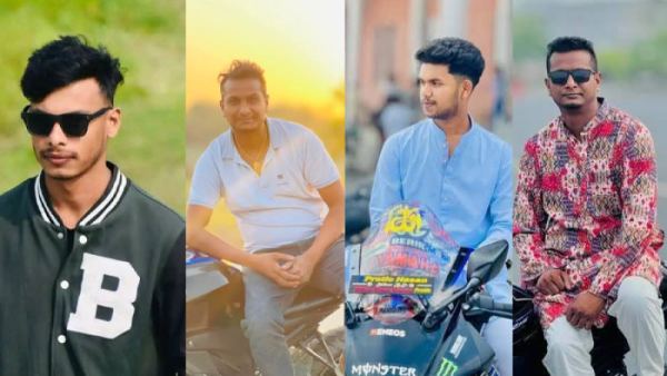 মাদারীপুরে তিনটি মোটরসাইকেলের সংঘর্ষে ৪ যুবক নিহত