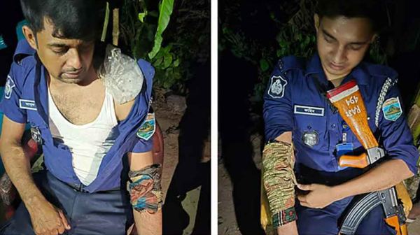বাগমারায় ৬ পুলিশকে আহত করে খুনের অভিযুক্তকে পিটিয়ে হত্যা