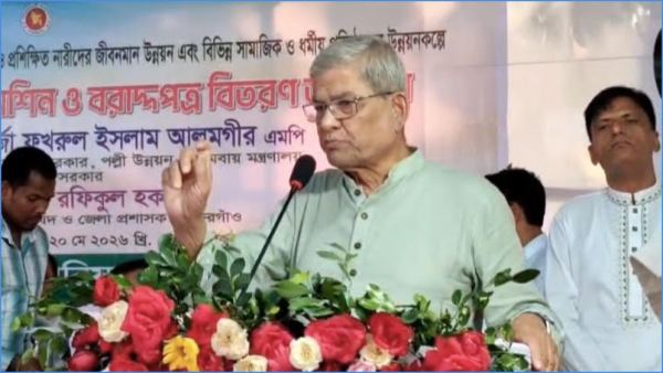 বিরোধীদের কড়া বার্তা মির্জা ফখরুলের, ‘আমরা উড়ে এসে জুড়ে বসিনি’