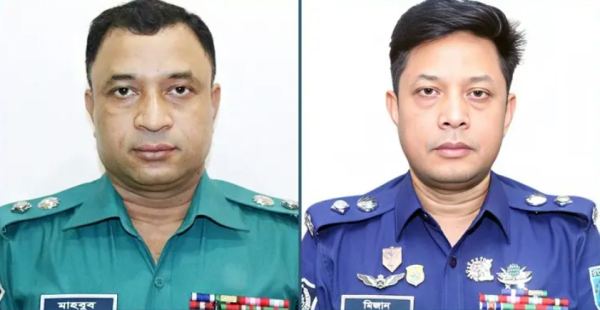 ফেনী ও পঞ্চগড়ের ২ আলোচিত এসপিকে প্রত্যাহার