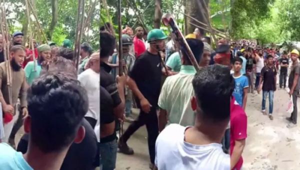 ভৈরবে দুই গ্রামবাসীর সংঘর্ষে যুবক নিহত, ৬ ঘণ্টা আটকা ট্রেন