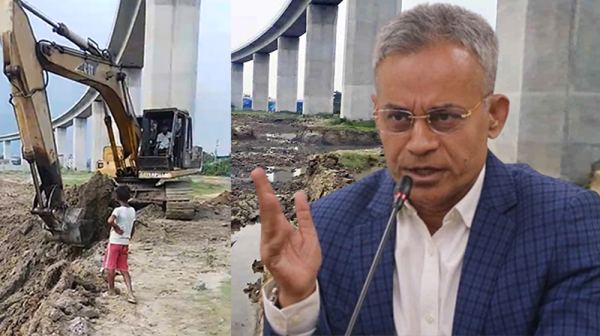 পদ্মা রেলসেতুর পিলারের নিচে মাটি কাটার ভিডিও ভাইরাল, ব্যাখ্যা দিলেন মন্ত্রী