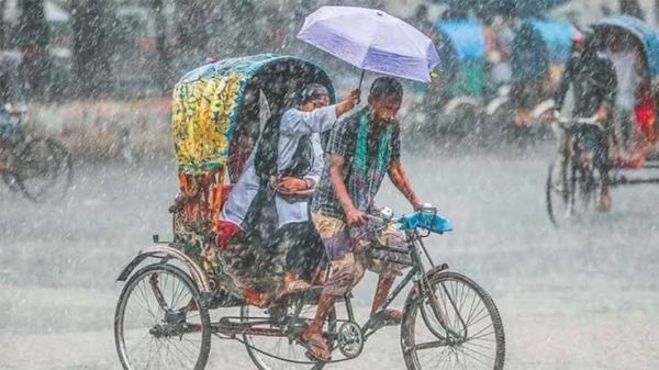টানা ৫ দিন বৃষ্টির পূর্বাভাস দিল আবহাওয়া অধিদপ্তর