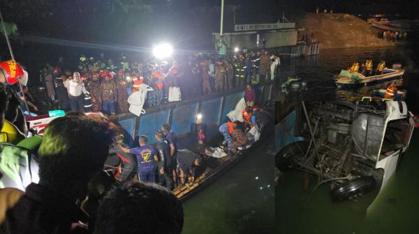 পদ্মায় বাসডুবিতে নিহত বেড়ে ১৯