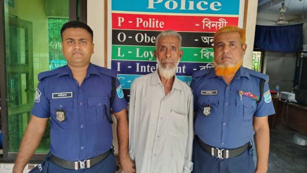 কুলিয়ারচরে ৩ বছরের শিশুকে ধর্ষণের অভিযোগে বৃদ্ধ গ্রেপ্তার