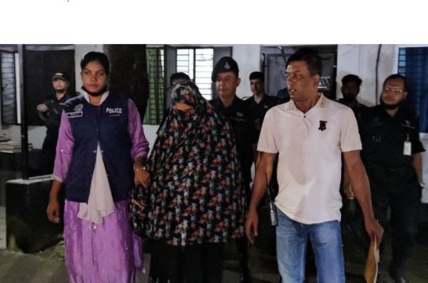 শিশুর পা মুচড়ে নির্যাতনের ঘটনায় অভিযুক্ত সেই চাচি গ্রেপ্তার