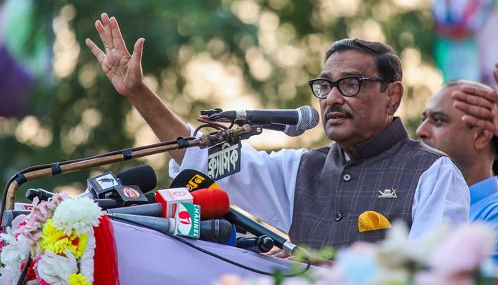 মির্জা ফখরুল অবৈধ দলের মহাসচিব : কাদের
