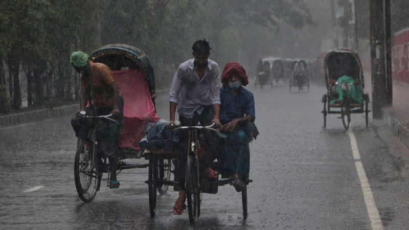 আট বিভাগে ঝড় বৃষ্টির পূর্বাভাস