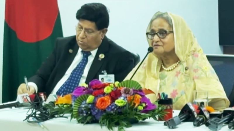 নির্বাচন বানচালের চেষ্টা হলে বাংলাদেশও নিষেধাজ্ঞা দেবে : প্রধানমন্ত্রী
