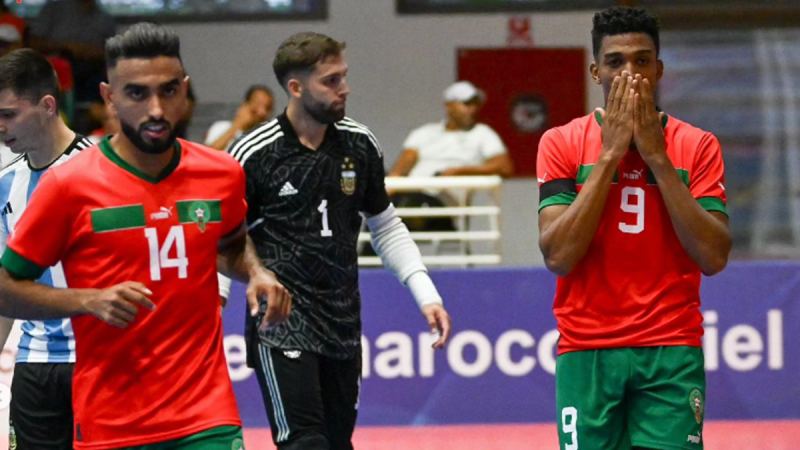 আর্জেন্টিনাকে ৭ গোলে হারাল মরক্কো
