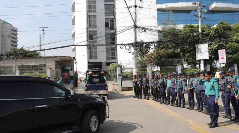 নির্বাচন ভবন ঘিরে ৩ স্তরের নিরাপত্তা