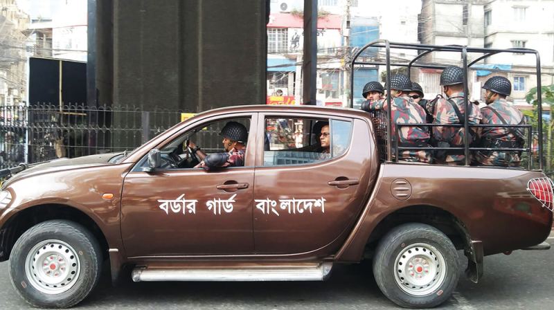 সারা দেশে ২৩৫ প্লাটুন বিজিবি মোতায়েন