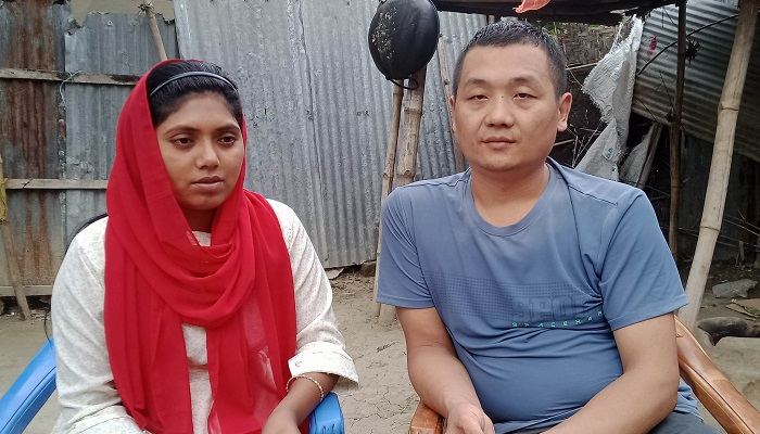 প্রেমের টানে চুয়াডাঙ্গায় চীনা যুবক