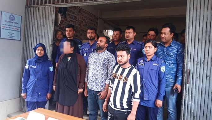 অপহরণের পর ব্ল্যাকমেইল করে মুক্তিপণ দাবি, গ্রেপ্তার ৩