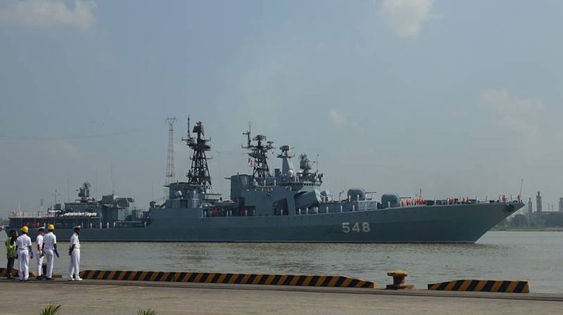 চট্টগ্রাম বন্দরে রুশ নৌবহর