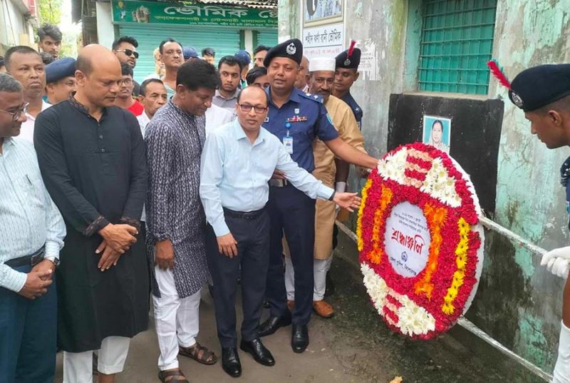 শোলাকিয়ায় জঙ্গি হামলায় নিহতদের স্মরণ