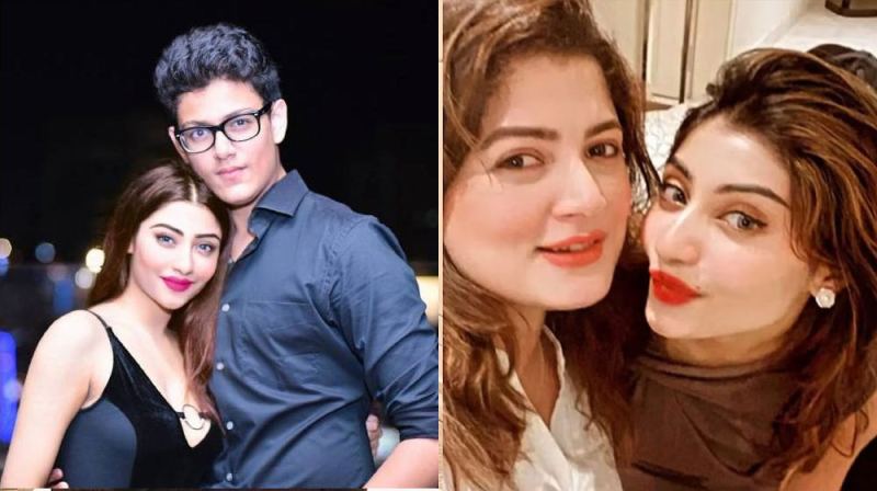 প্রেমিকার সঙ্গে শ্রাবন্তীর ছেলের অন্তরঙ্গ ফাঁস