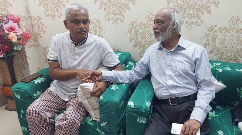 সদ্য কারামুক্ত আলালের বাসায় মঈন খান