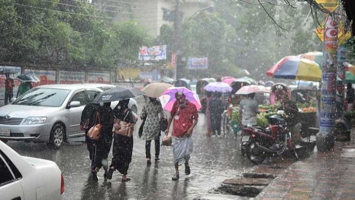 শুক্রবার থেকে সারাদেশে ভারী বৃষ্টির আভাস