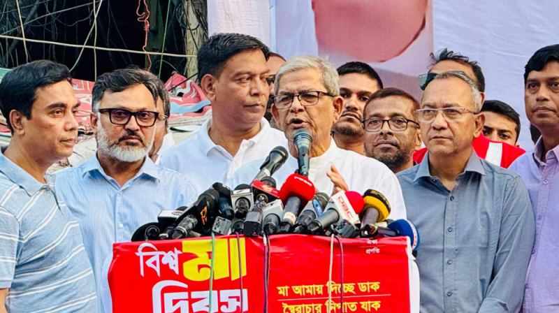 জনগণের পিঠ দেওয়ালে ঠেকে গেছে : ফখরুল