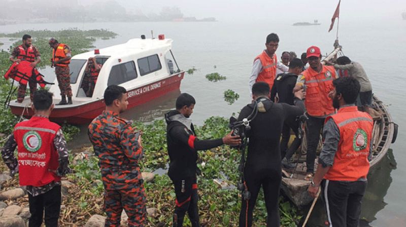 ভৈরবে মেঘনায় ট্রলারডুবির ঘটনায় ৮ জনের মরদেহ উদ্ধার