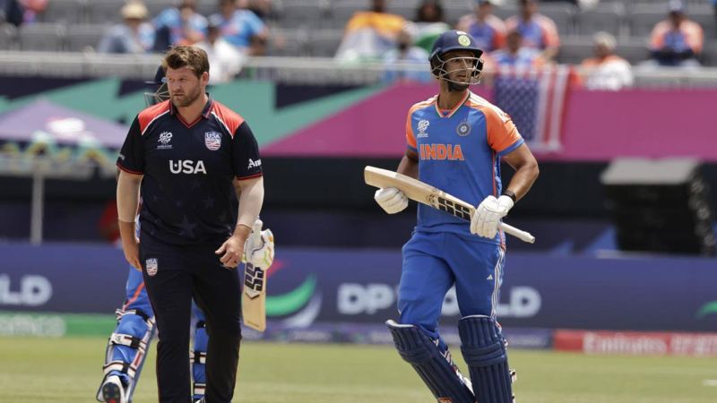 যুক্তরাষ্ট্র বাধা পেরিয়ে সুপার এইটে ভারত