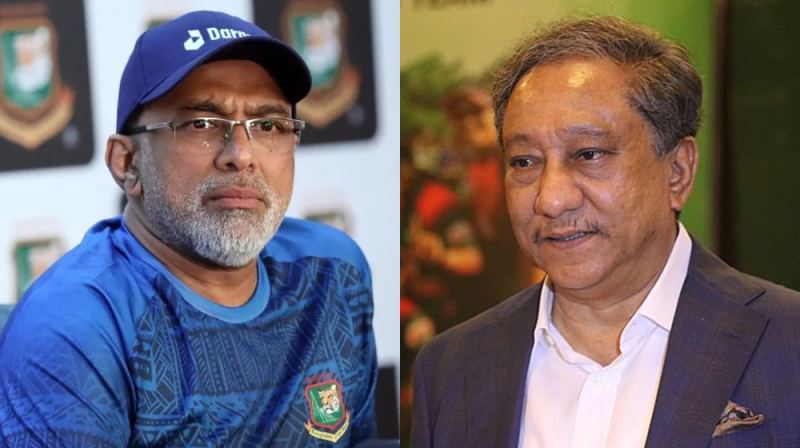 নিয়মানুযায়ী হাথুরুসিংহের বিরুদ্ধে ব্যবস্থা নেব : পাপন