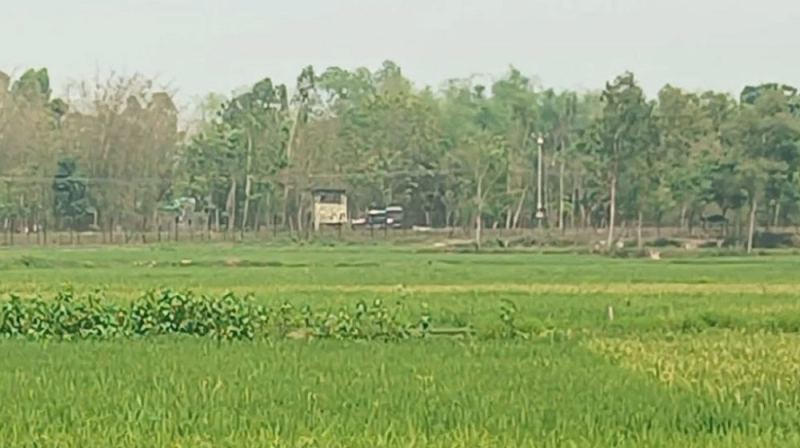 বাংলাদেশে ঢুকে যুবককে গুলি করে নিয়ে গেল বিএসএফ
