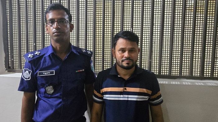 ছাতকে আওয়ামী লীগ নেতা আব্দুর মমিন গ্রেফতার