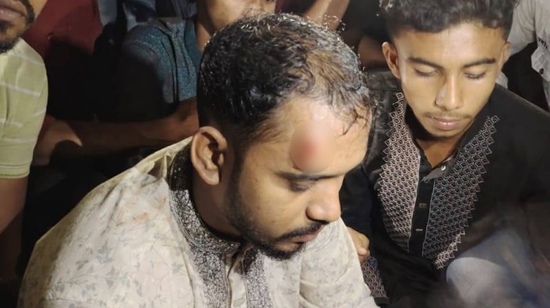 নোয়াখালীতে এনসিপির নেতা আব্দুল হান্নান মাসউদের ওপর হামলা