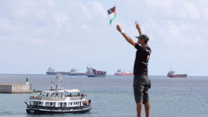বাধা পেয়েও নতুন করে ৯ জাহাজ যাচ্ছে গাজা অভিমুখে
