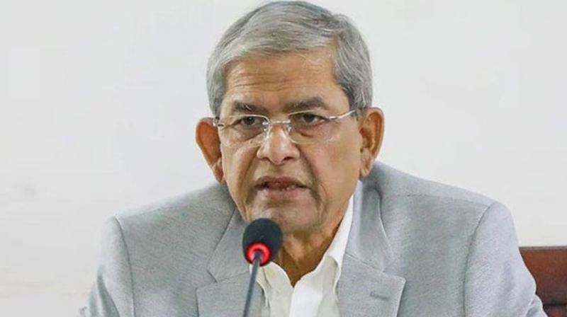 সরকারকে ‘প্রশ্নবিদ্ধ করা’ উপদেষ্টাদের সরিয়ে দেওয়ার পরামর্শ মির্জা ফখরুলের