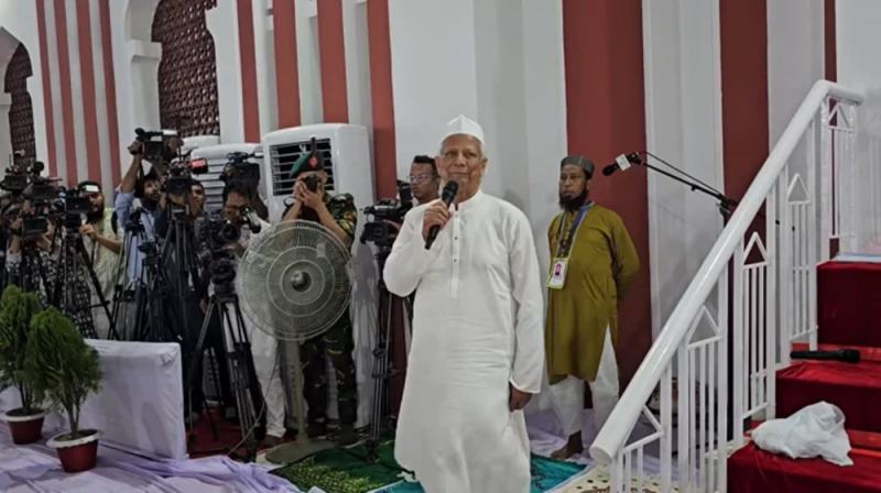 ঐক্যবদ্ধ জাতি হিসেবে নতুন বাংলাদেশ গড়ে তুলব: প্রধান উপদেষ্টা