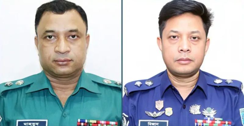 ফেনী ও পঞ্চগড়ের ২ আলোচিত এসপিকে প্রত্যাহার