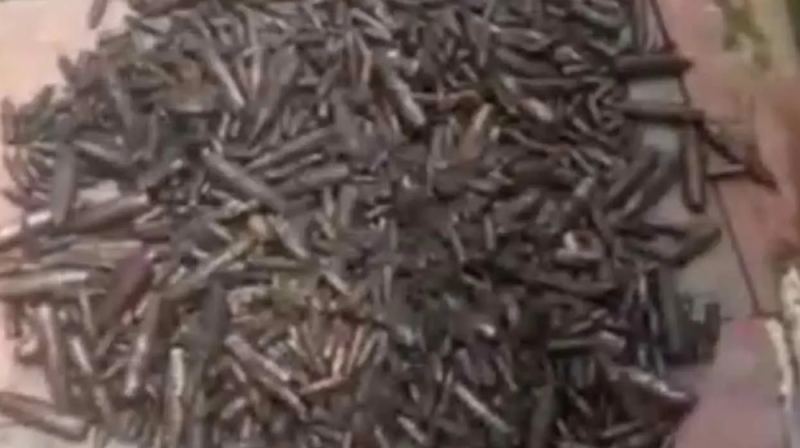 চট্টগ্রামে নালা থেকে ১ হাজার ৩৫০টি গুলি উদ্ধার