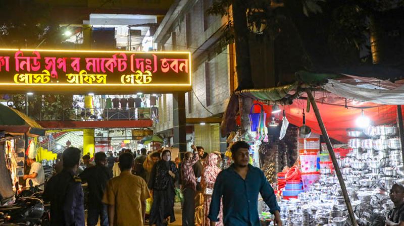 ঈদে রাত ১০টা পর্যন্ত খোলা থাকবে দোকানপাট