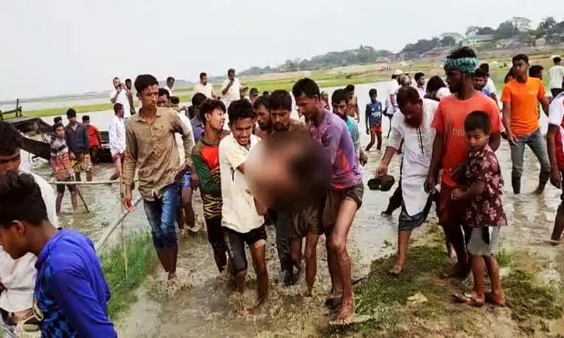 নিকলীতে হাওরে ধান শুকাতে গিয়ে বজ্রপাতে কৃষকের মৃত্যু