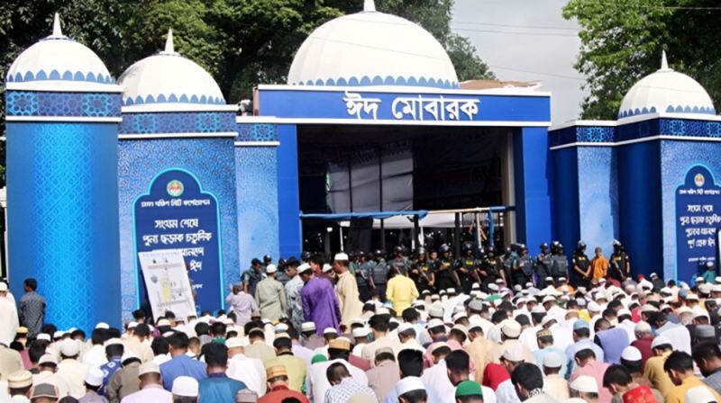 জাতীয় ঈদগাহে ঈদুল আজহার প্রধান জামাত সকাল সাড়ে ৭টায়