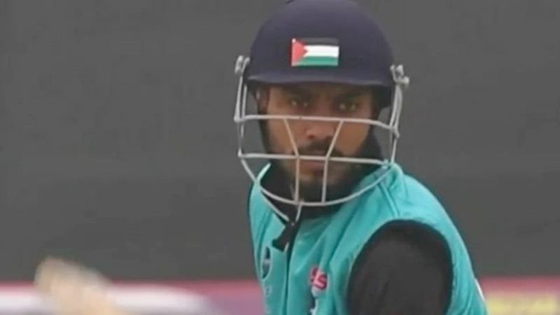 হেলমেটে ফিলিস্তিনের পতাকা, তদন্তের মুখে ভারতীয় ক্রিকেটার