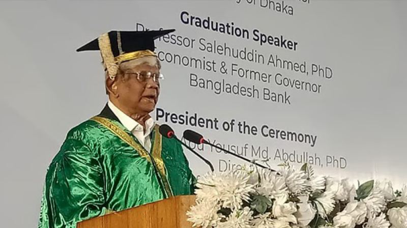 রাজনৈতিক ম্যান্ডেটের অভাবে অনেক গুরুত্বপূর্ণ কাজ করা সম্ভব হয়নি : সাবেক অর্থ উপদেষ্টা