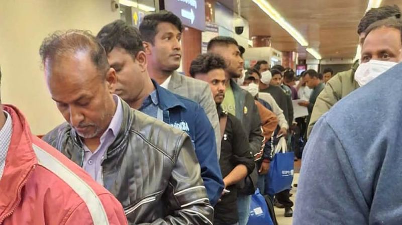 লিবিয়া থেকে দেশে ফিরলেন আরও ১৭০ বাংলাদেশি